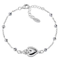Bracciale Amen Donna Sacro Cuore in Argento Cristallo BRSCGBG - BRSCGBG